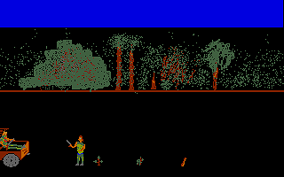 Jungle Hero atari screenshot